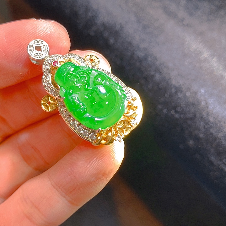 【闪购商品】翡翠颈饰未镶嵌翡翠