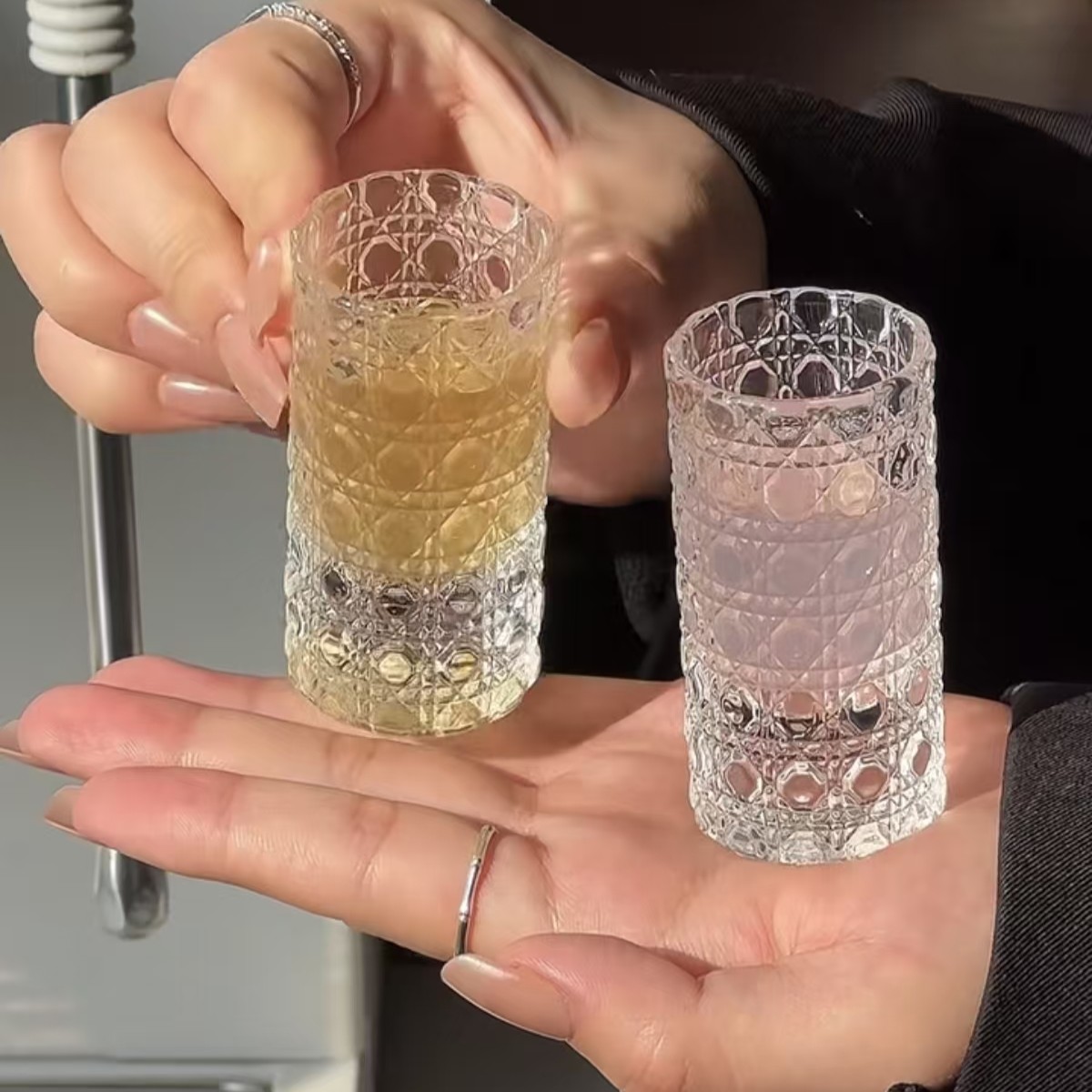 迪迪家浮雕老花精致酒杯礼盒