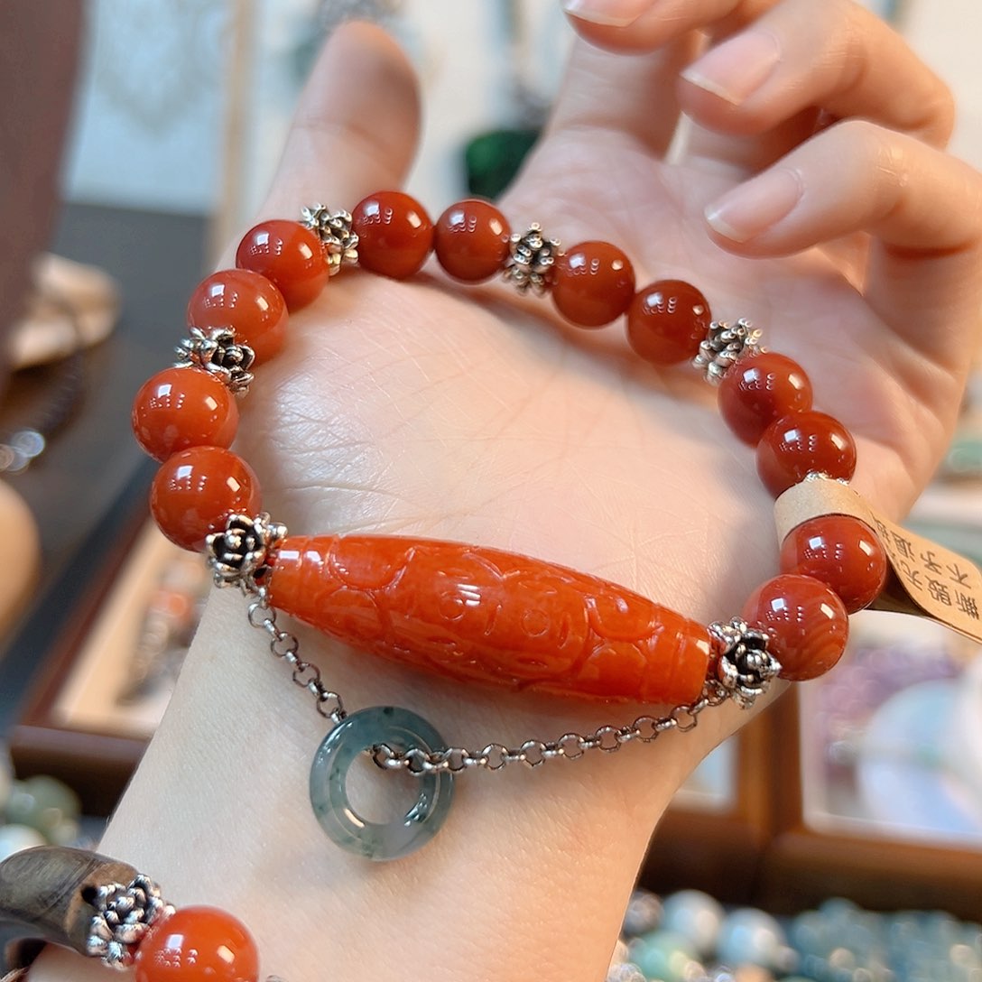 翡翠手链未镶嵌福利