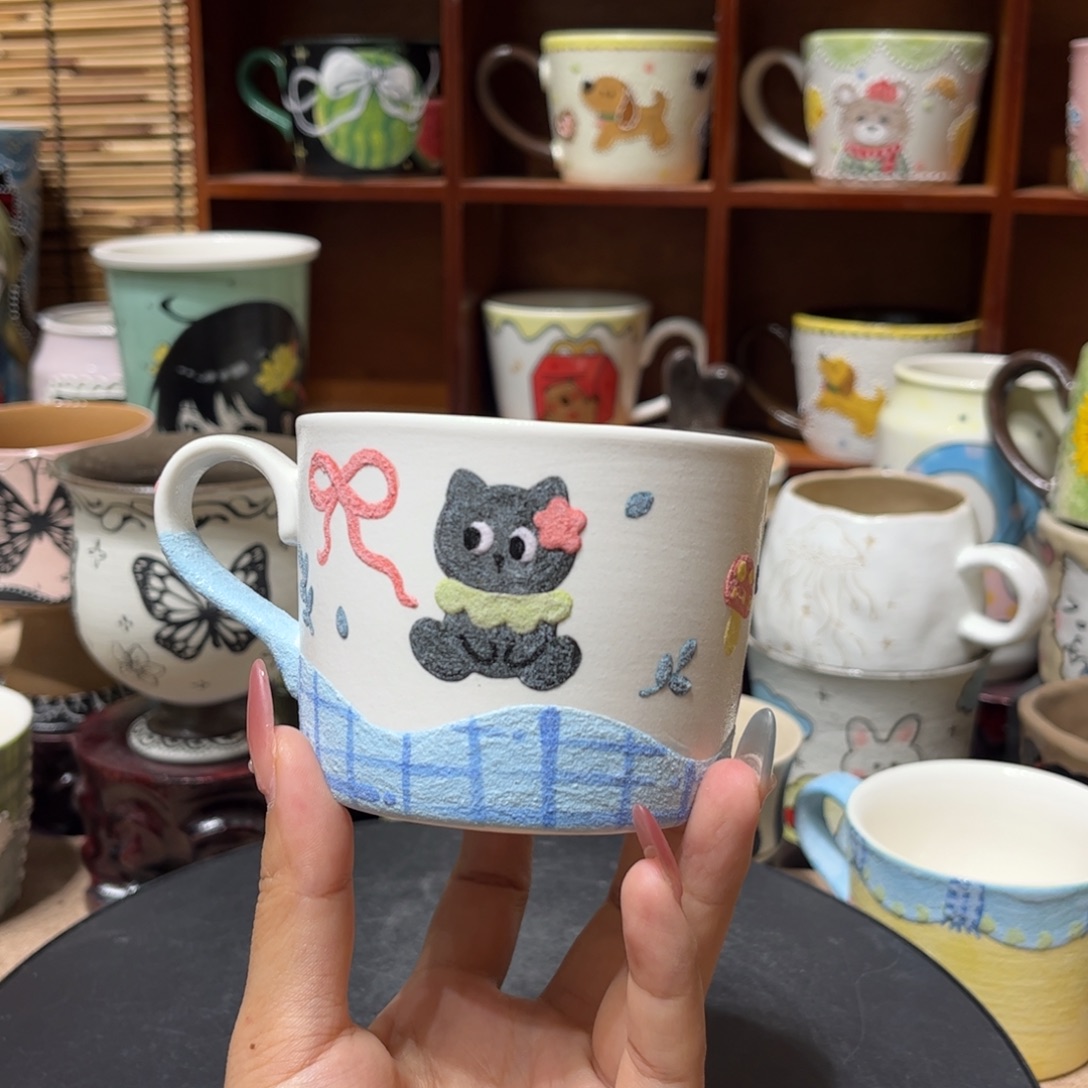 杯子景德镇陶瓷马克杯微