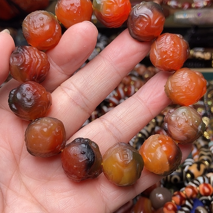 玛瑙/玉髓未镶嵌手链