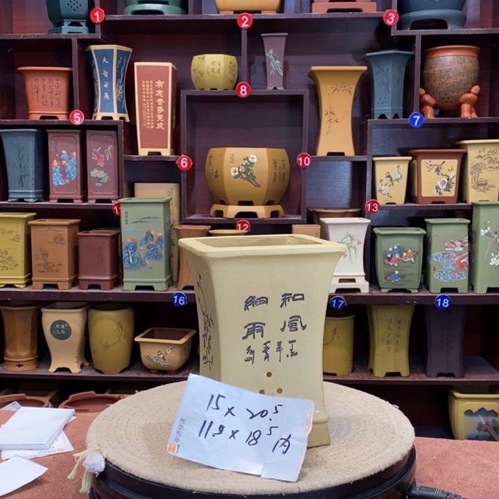 紫砂花盆紫砂花盆