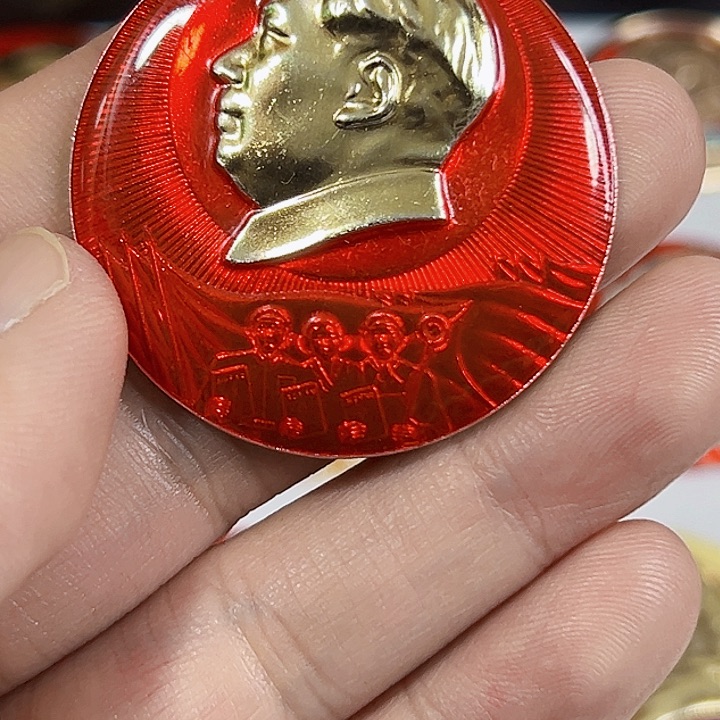 其他普通金属用****3纪念章一个。。