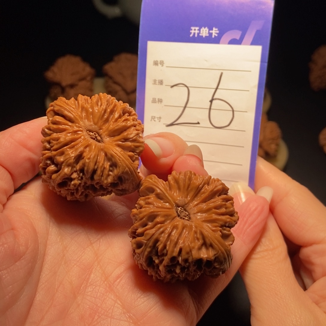 文玩核桃把件南疆石蚂蚁纹40