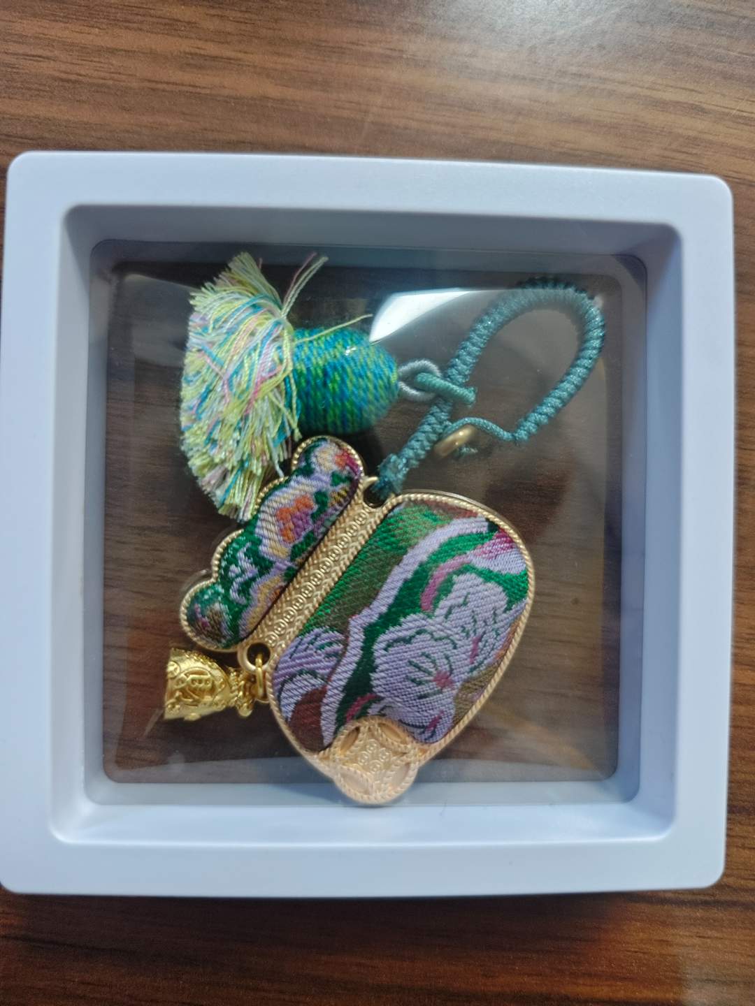 手工宋锦福袋钥匙扣