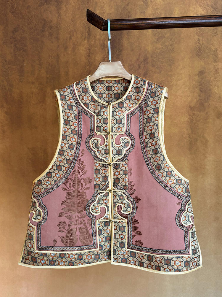 【美锦家】新中式国风高端马甲250210/250095