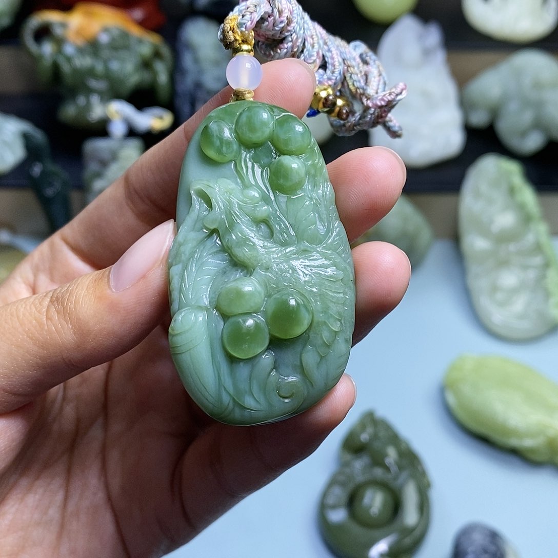 颈饰未镶嵌和田玉A*a