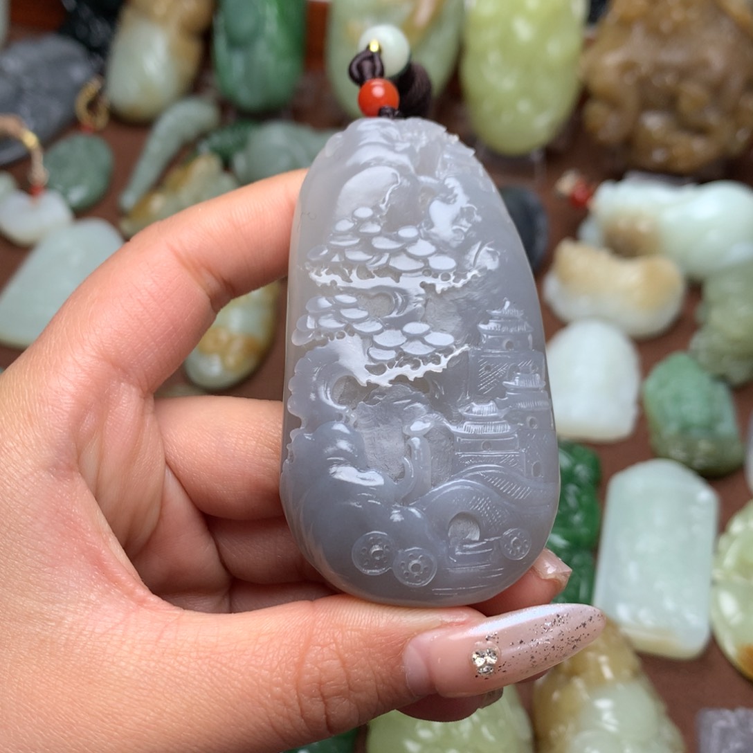 和田玉挂件未镶嵌