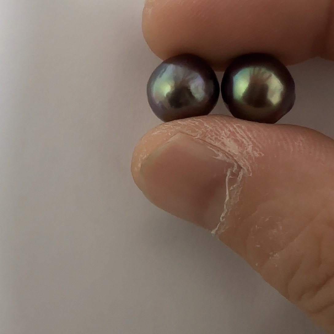 淡水珍珠手绳银S925镶嵌S***丶