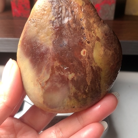 昌化石昌化紫田原石