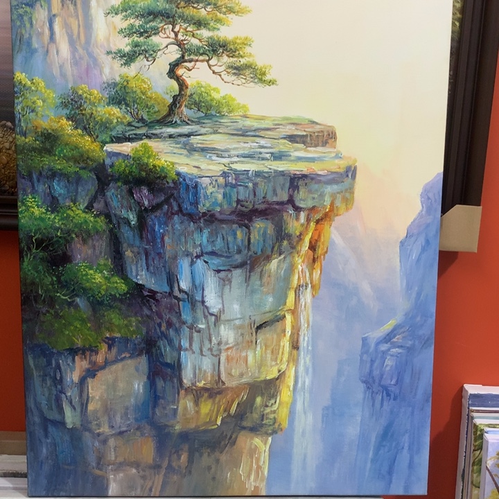 手工手绘精品油画内框60➕80尺寸