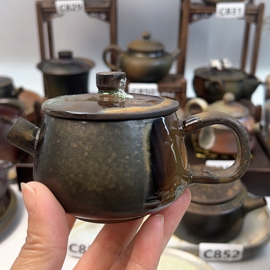 一**乐柴烧茶具柴烧茶具