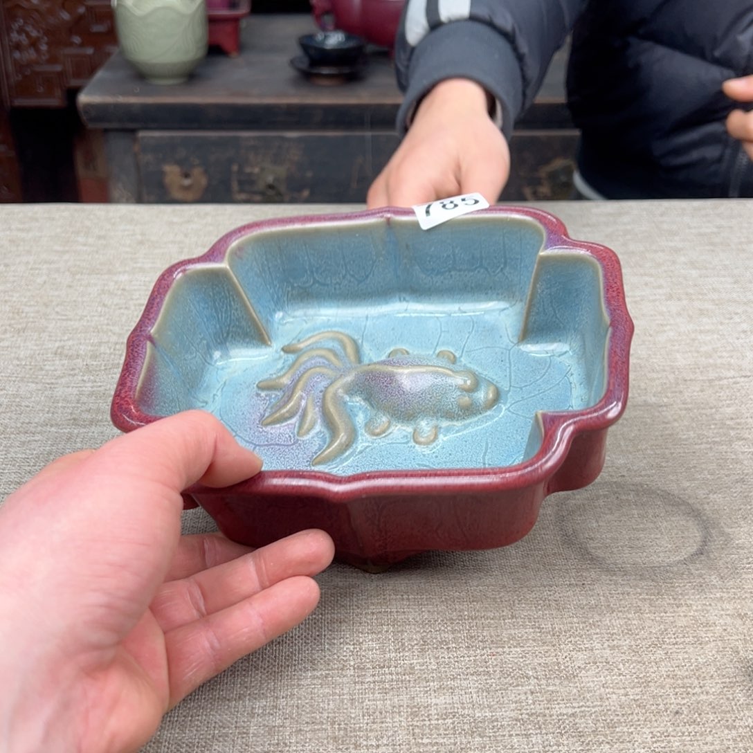 瓷片正能量陶瓷艺术品