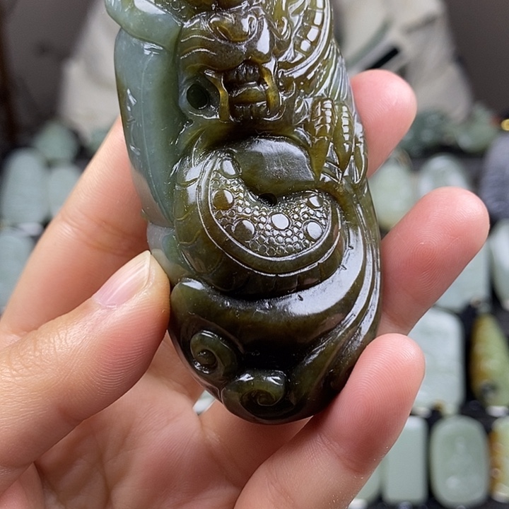 和田玉挂件未镶嵌