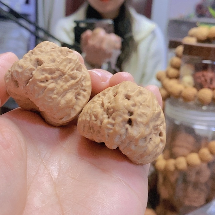 【闪购商品】文玩核桃把件39蛤蟆头