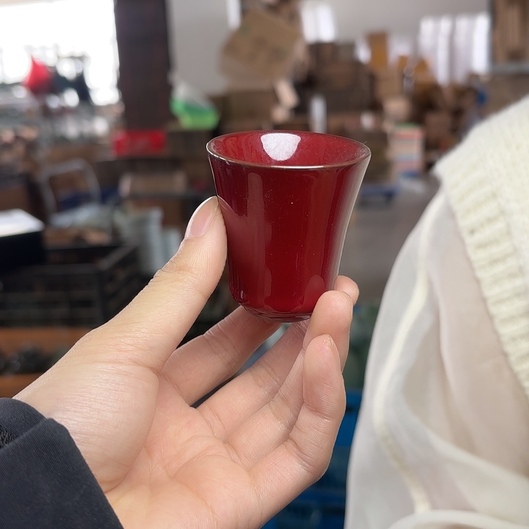 龙泉云间青瓷小米茶器