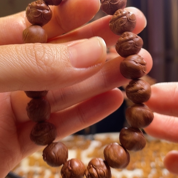手串/手链橄榄核龙纹桃核