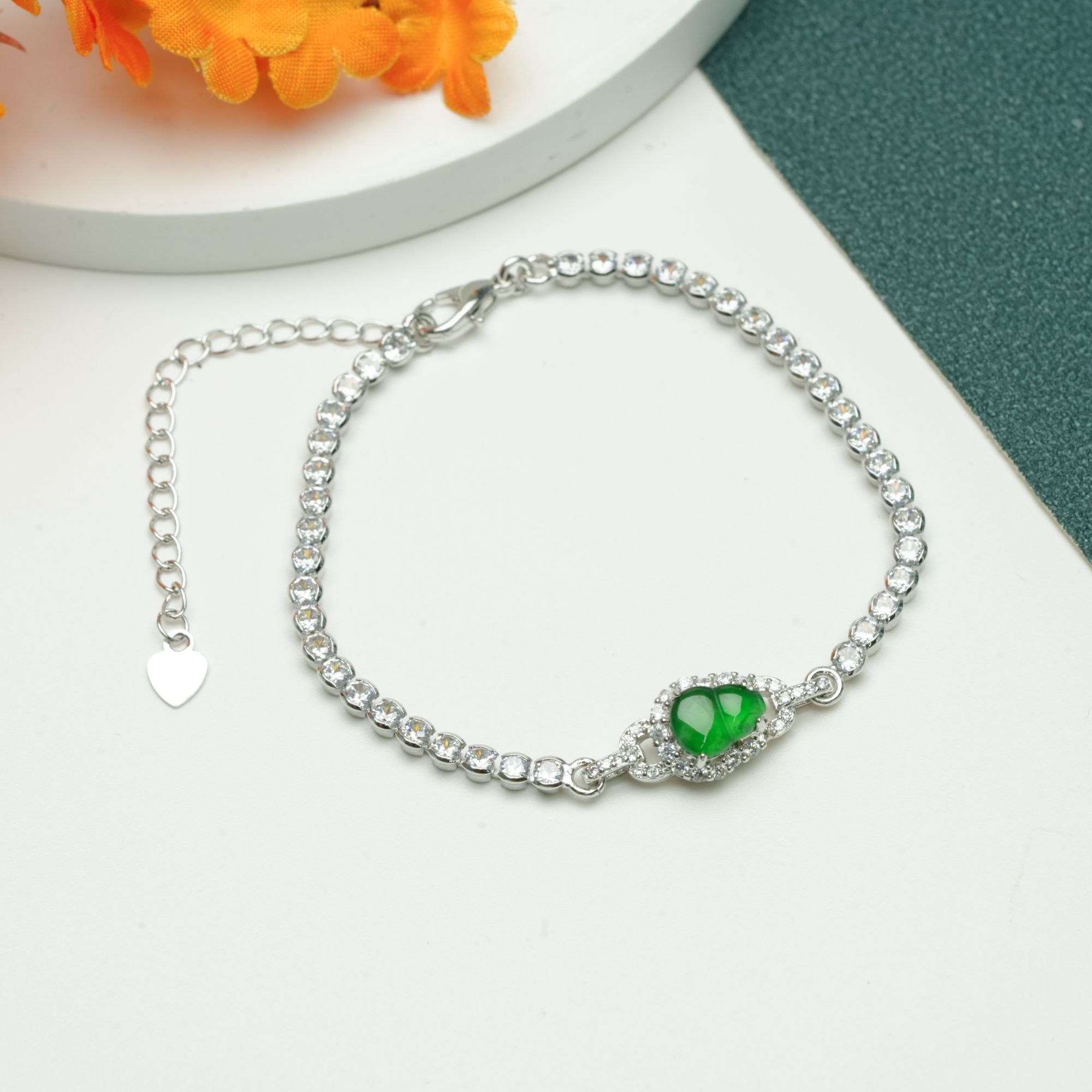 【小北好物】翡翠葫芦手链尺寸约5*7mm【多样性发一件】QS34X37