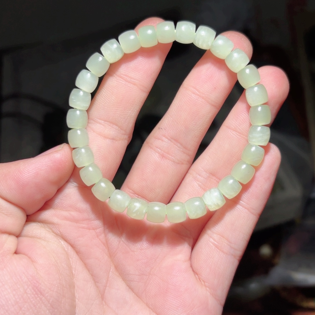 和田玉手链未镶嵌