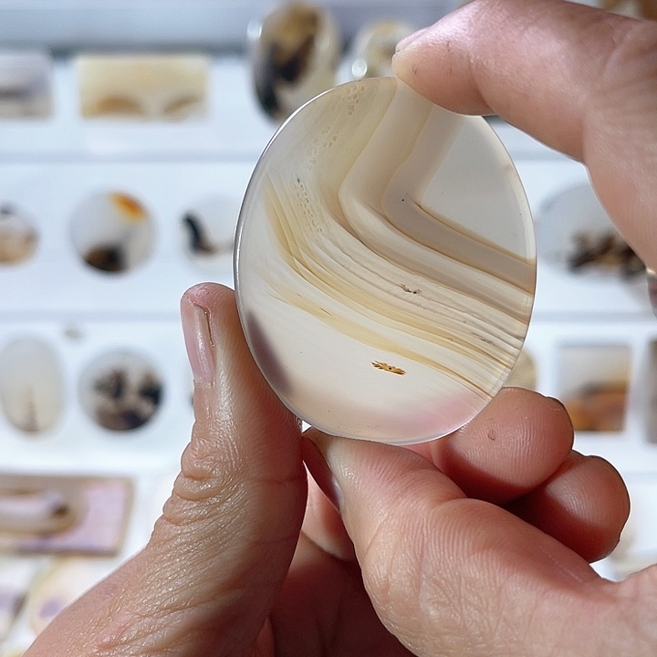 【闪购商品】玛瑙/玉髓珠宝半成品未镶嵌