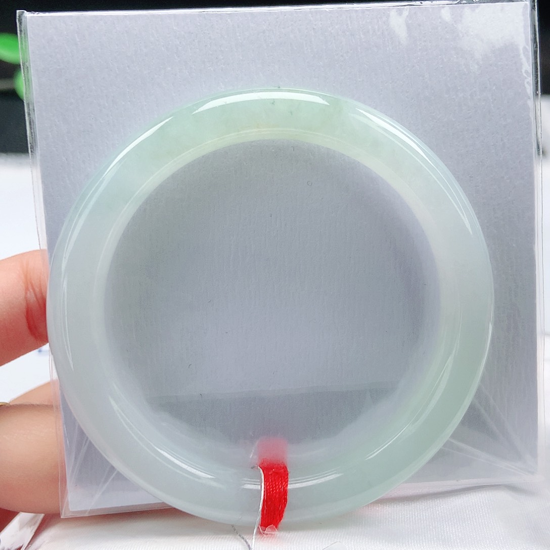 未镶嵌手镯（圆镯）翡翠53➕圆