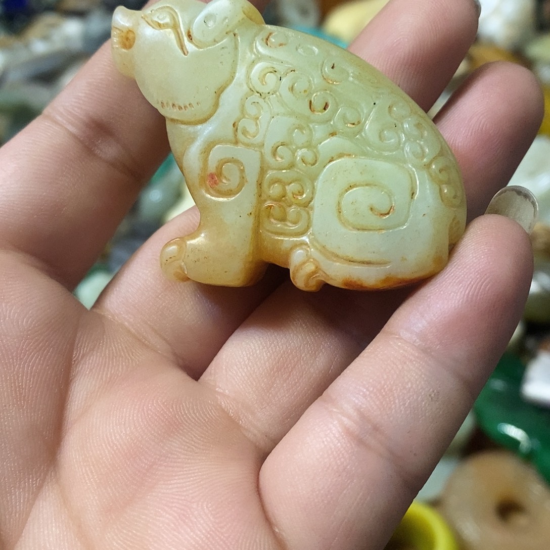 和田玉（糖玉）未镶嵌挂件