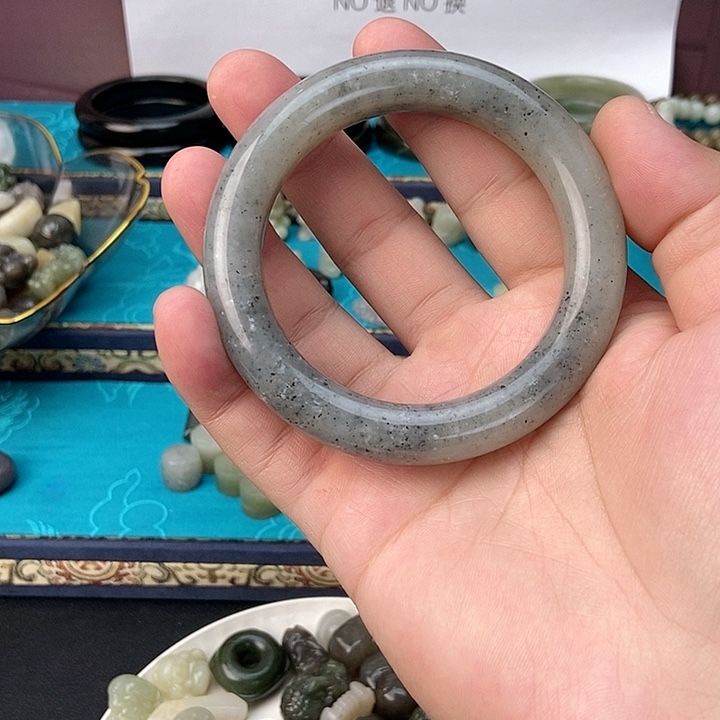 和田玉未镶嵌颈饰62