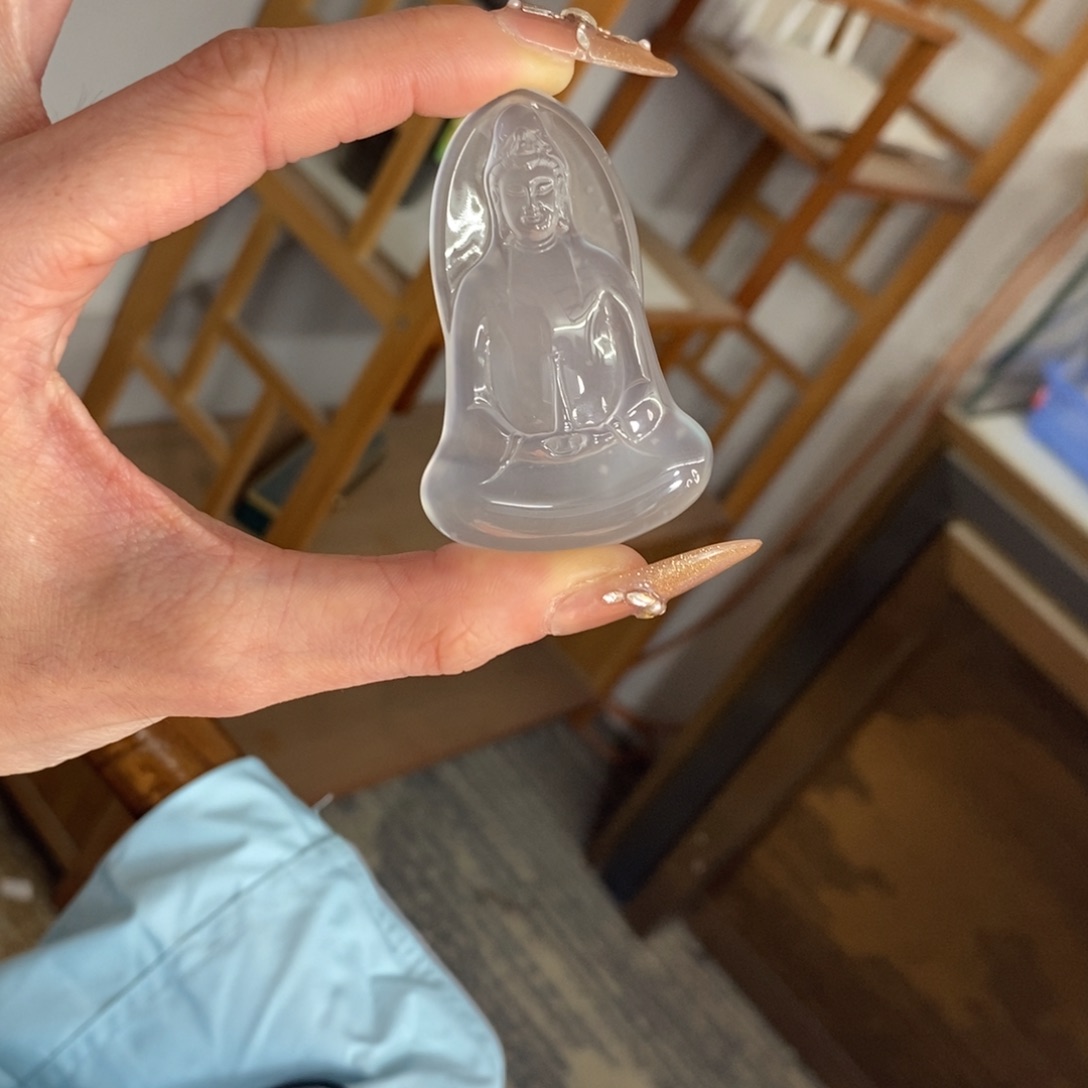 石英质玉颈饰未镶嵌印*媛