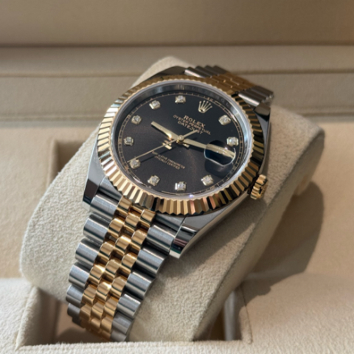 95新 Rolex/劳力士 劳力士126333间金日志23年全套全长