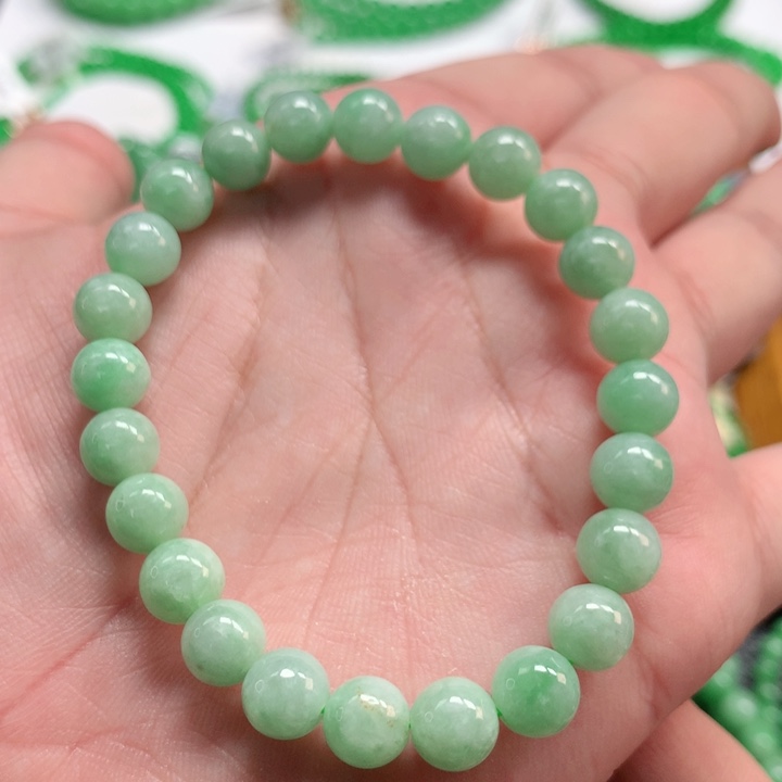 翡翠未镶嵌手链翡翠