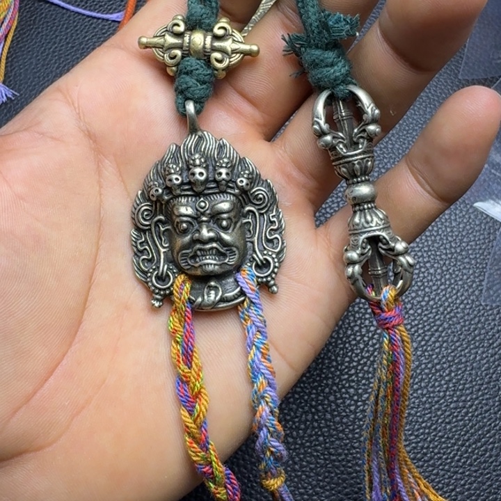 瞌***泥塑藏式风格九宫格..