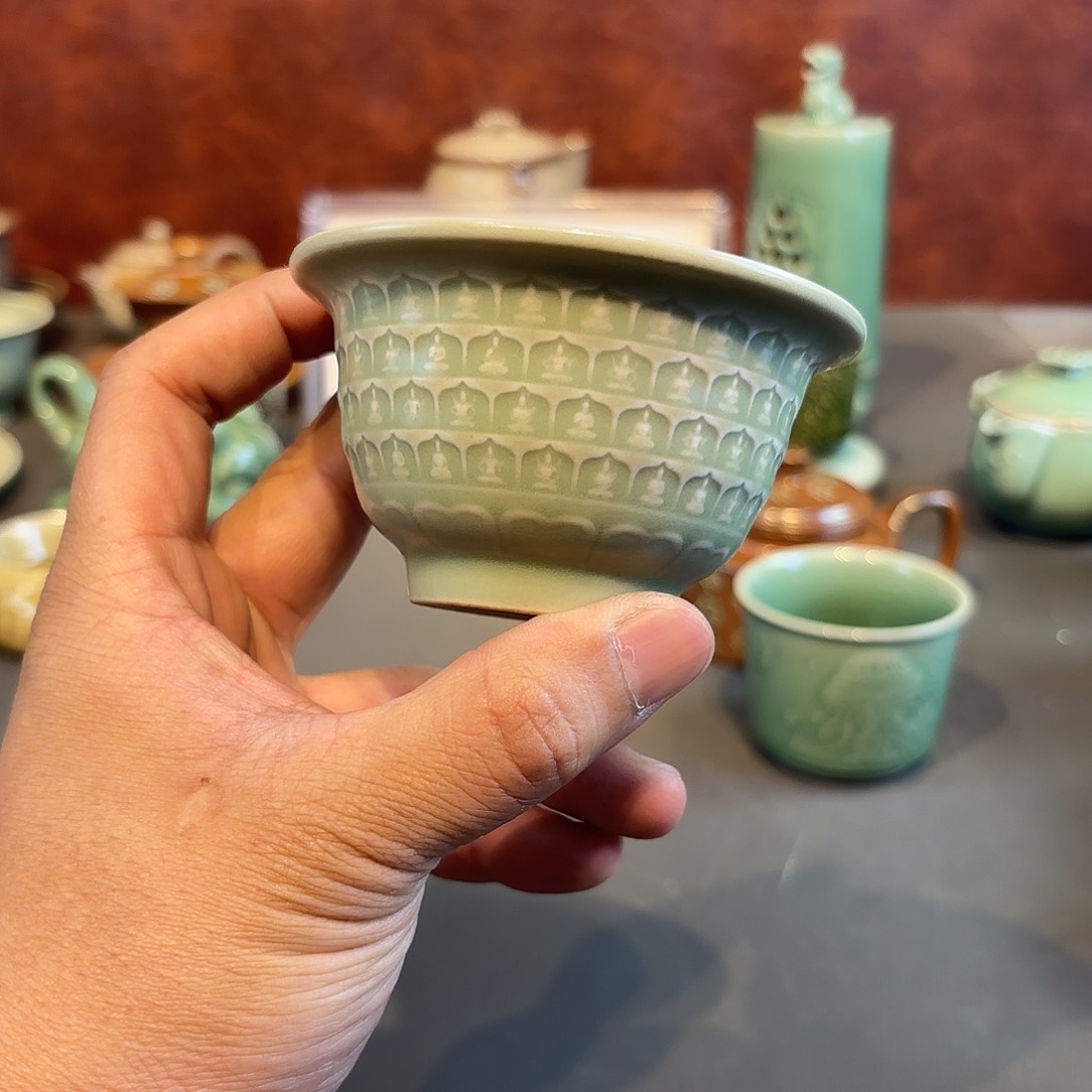 瓷片龙泉青瓷福利青瓷