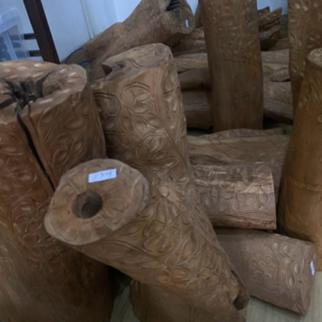 印度迈索尔老山雕花老料50g檀香藕片碎老山碎料印度老山檀