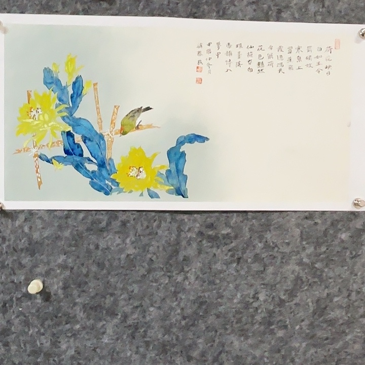国画闲堂春民国画作品