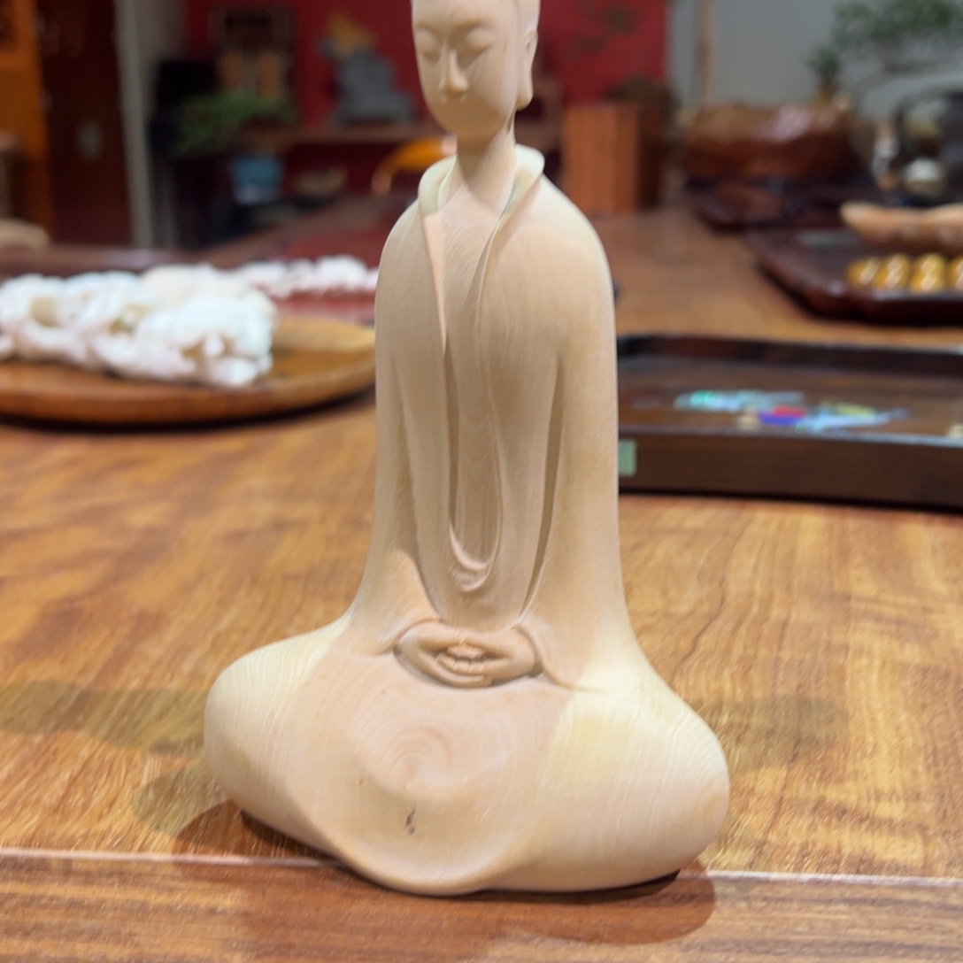 用***6花梨木类成套家具黄杨木北魏佛