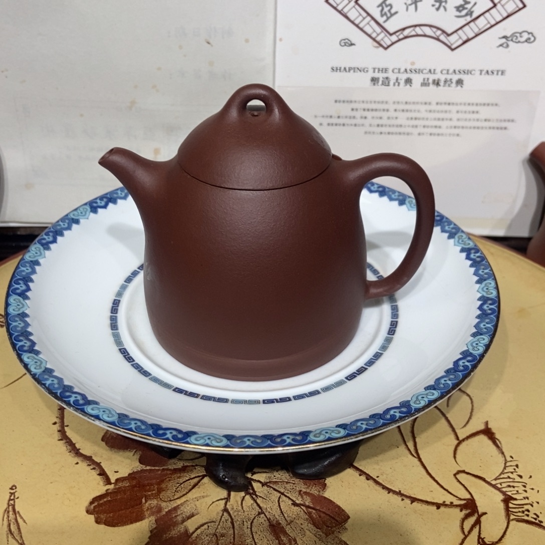 紫砂茶壶家藏底槽清老母亲制作容量150