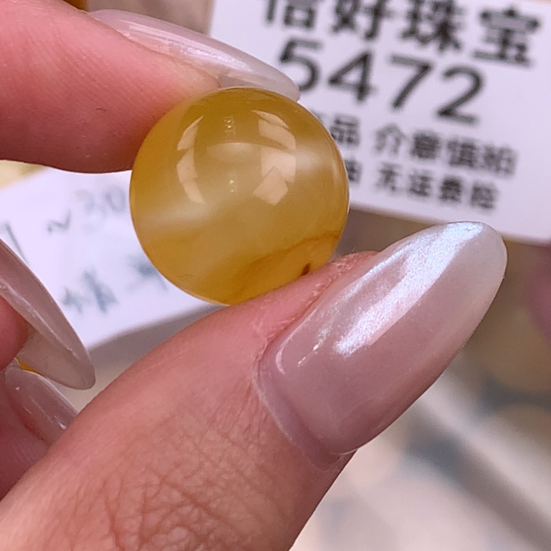 蜜蜡未镶嵌珠宝奇石16.5沁色
