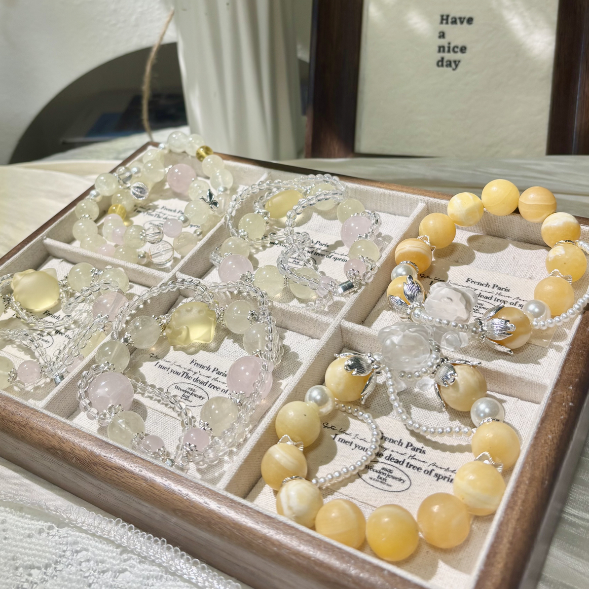 水晶diy，默认微瑕，no退no换