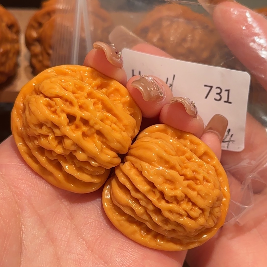 桃核吊坠精品四座楼38