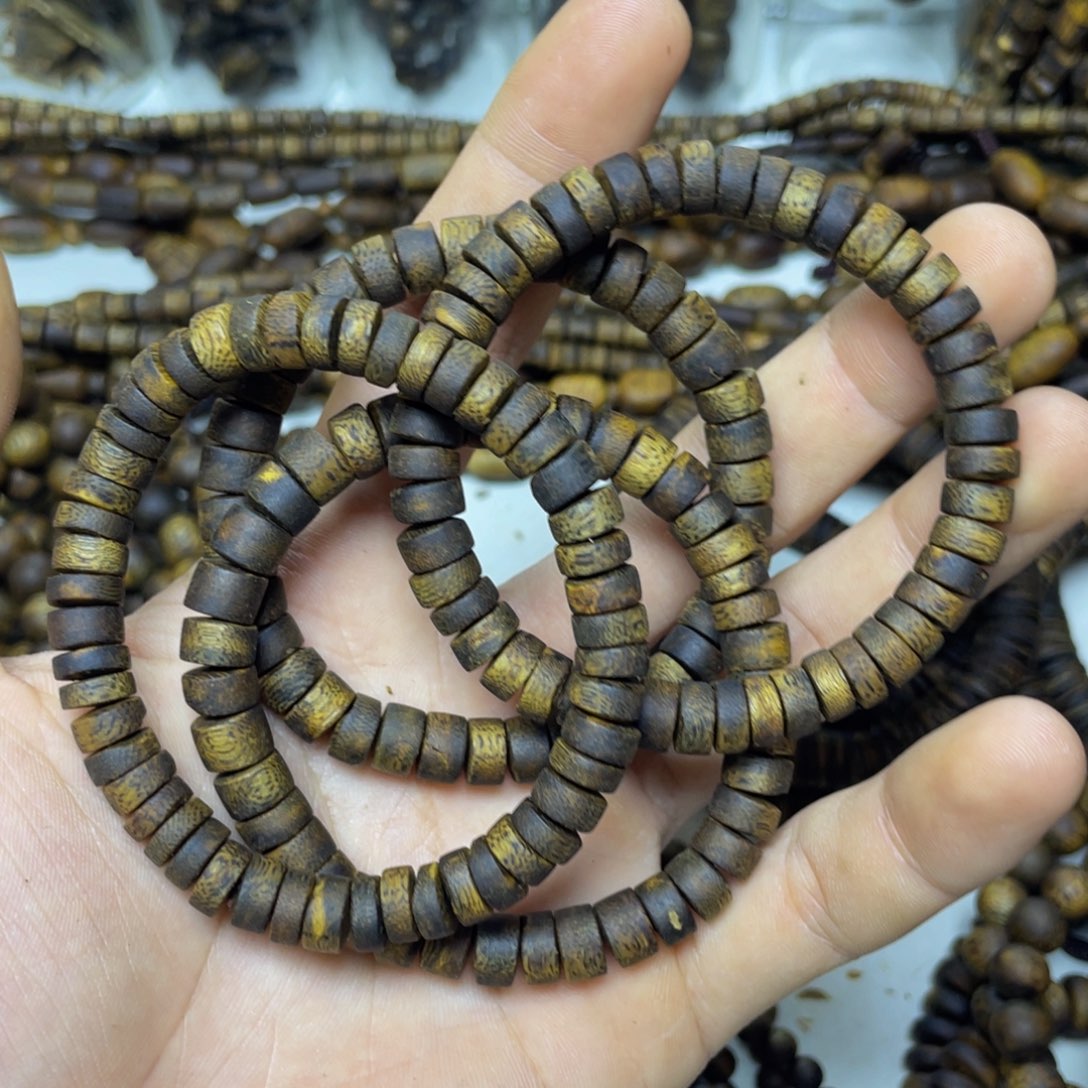 沉香沉香碎屑+0.8厚片片单圈6.5克加多样性发一