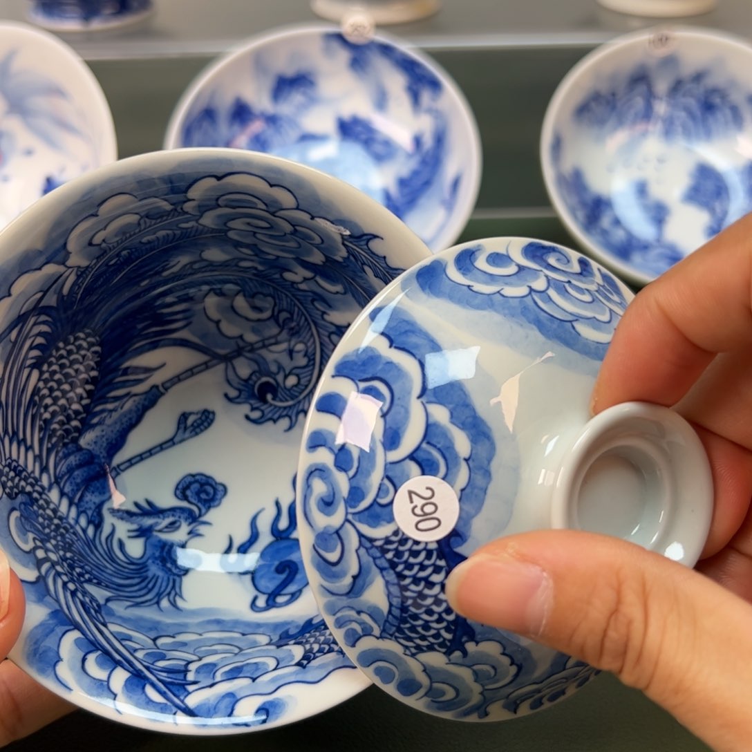 杯木木景德镇纯手绘茶具290