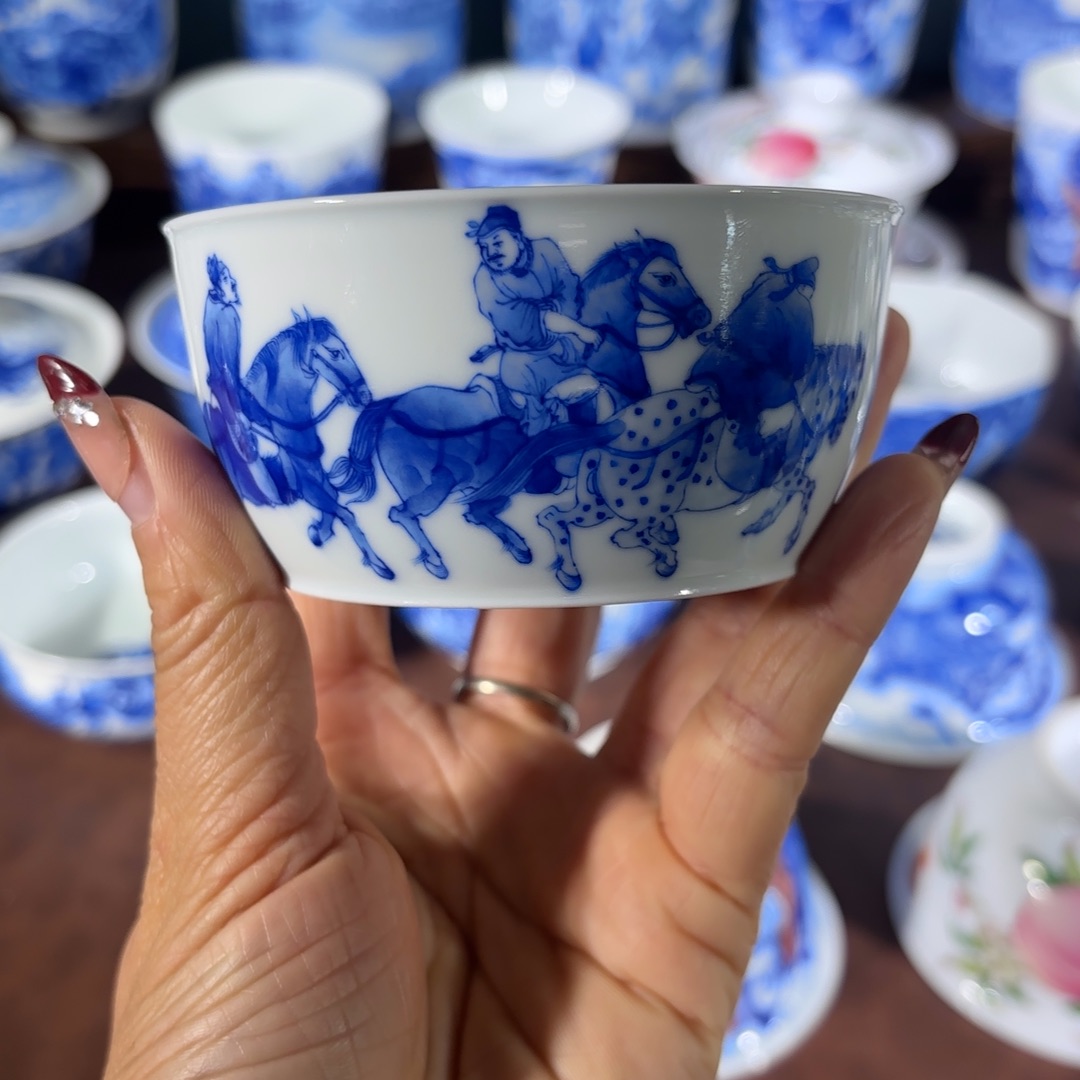 陶全手工全手绘陶瓷