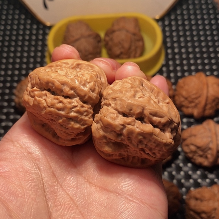 把件文玩核桃肌肉蛙王