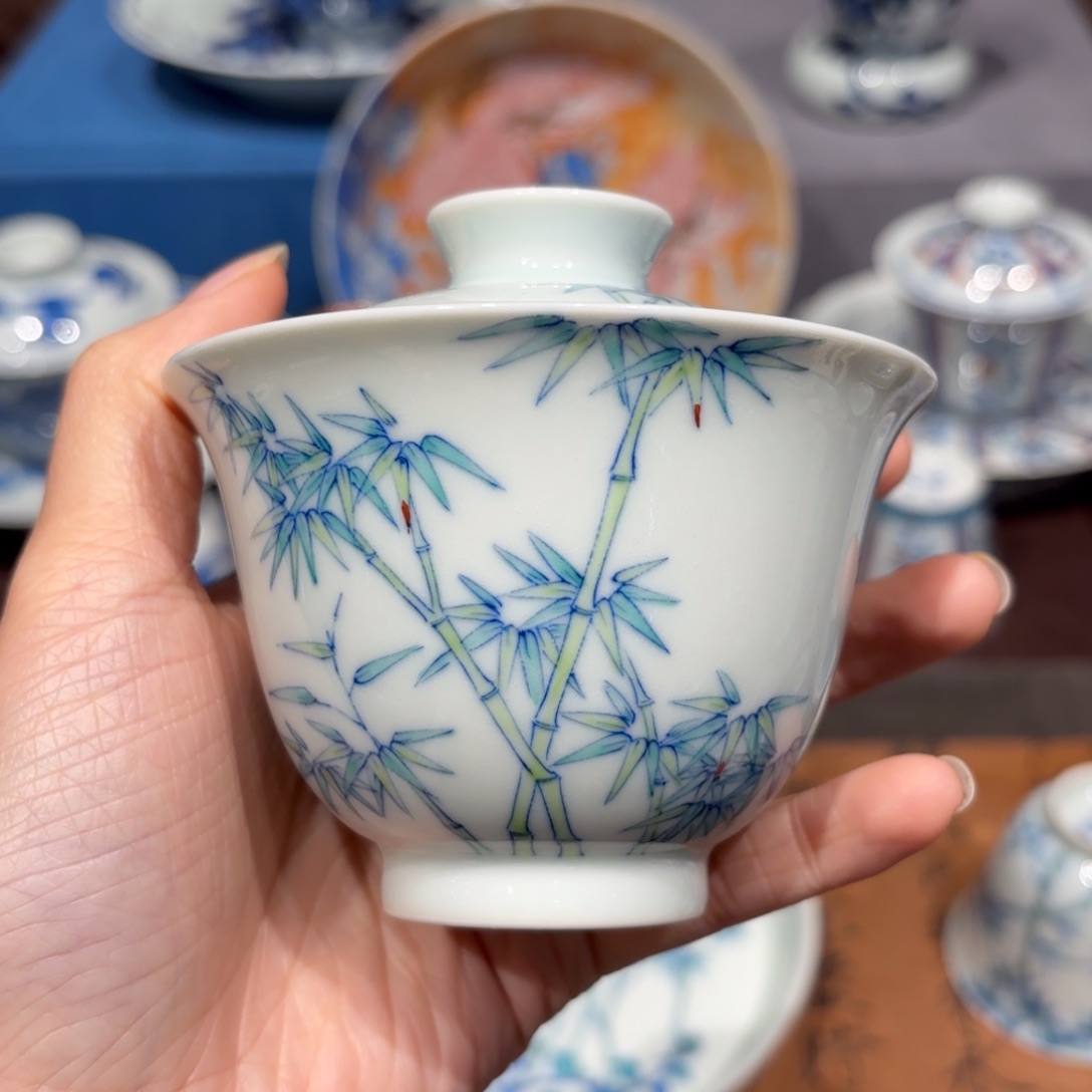 瓷片景德镇纯手工手绘