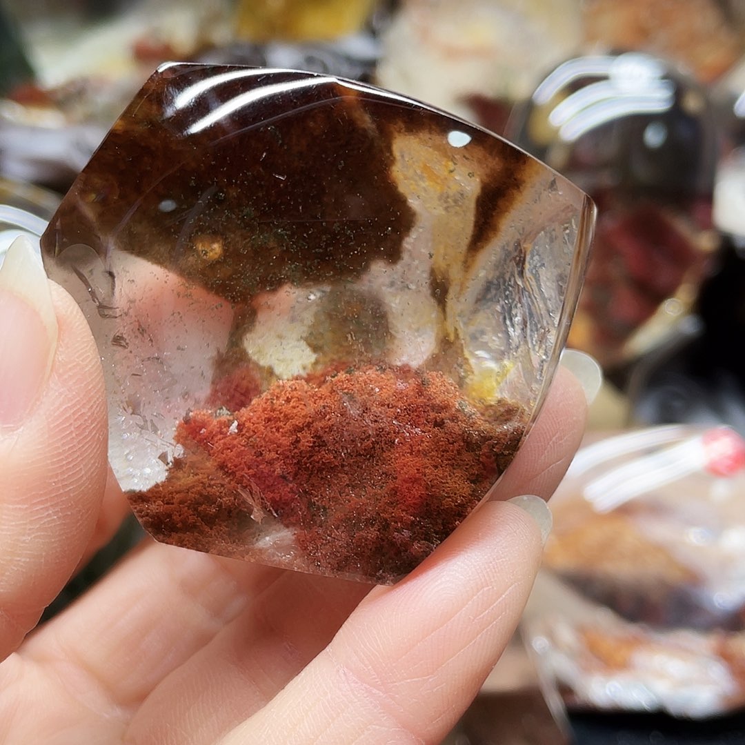 水晶未镶嵌珠宝半成品