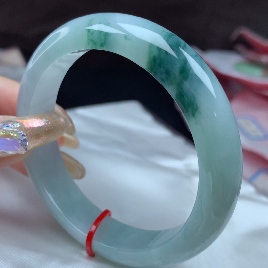 翡翠手镯未镶嵌颖*96175，