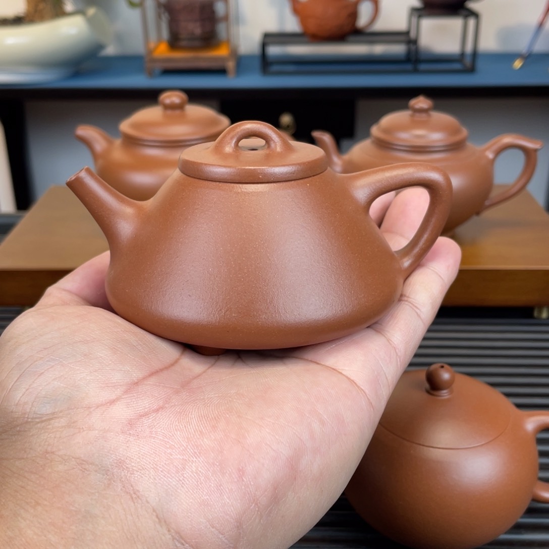 紫砂茶壶台西紫泥子冶180cc