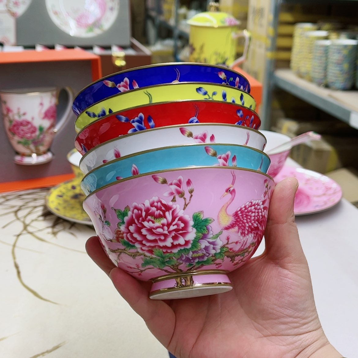 【闪购商品】骨瓷4.5英寸6混。。。。。。。