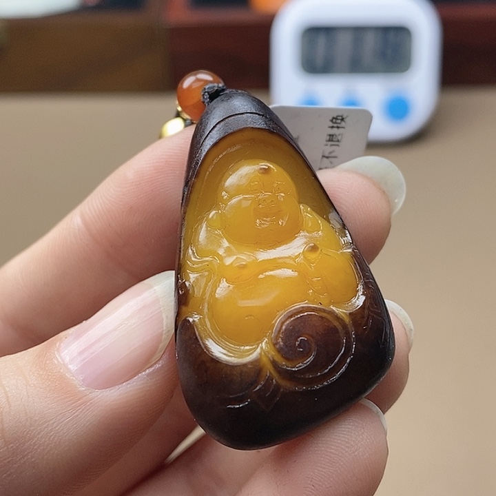 和田玉挂件未镶嵌9****8F