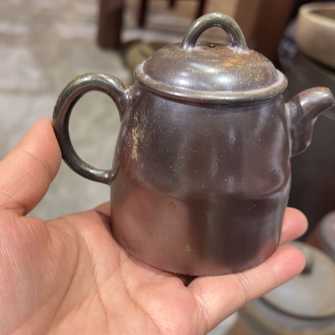贵台龙窑柴烧茶壶03